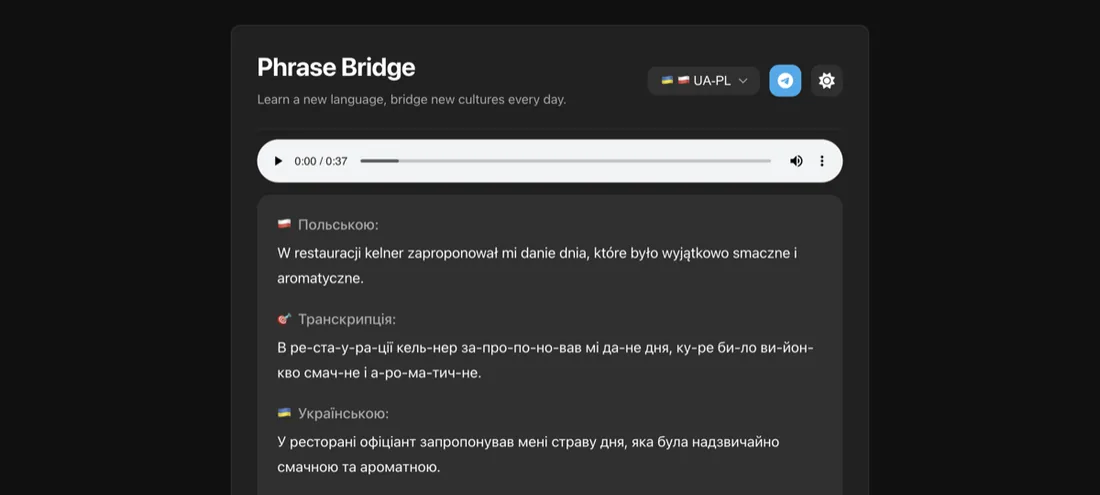 Phrase Bridge