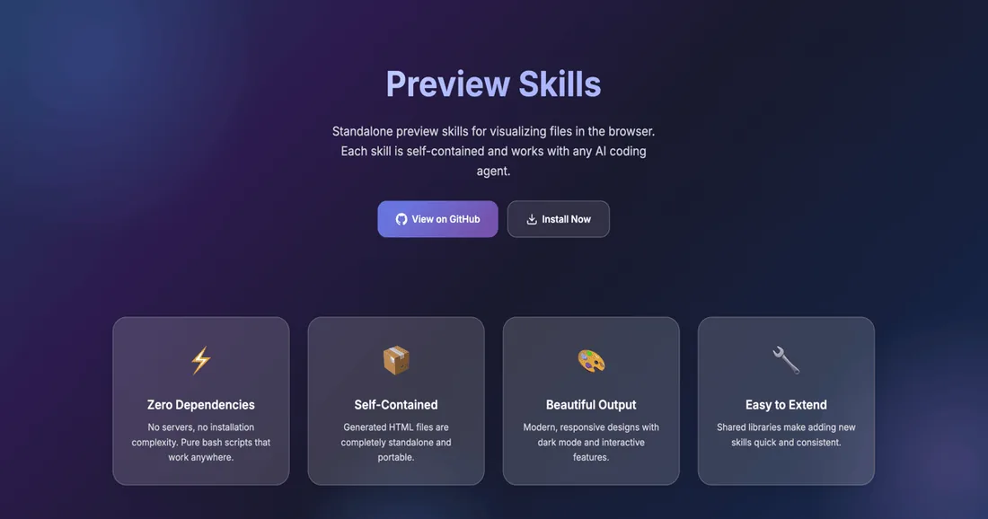 Preview Skills